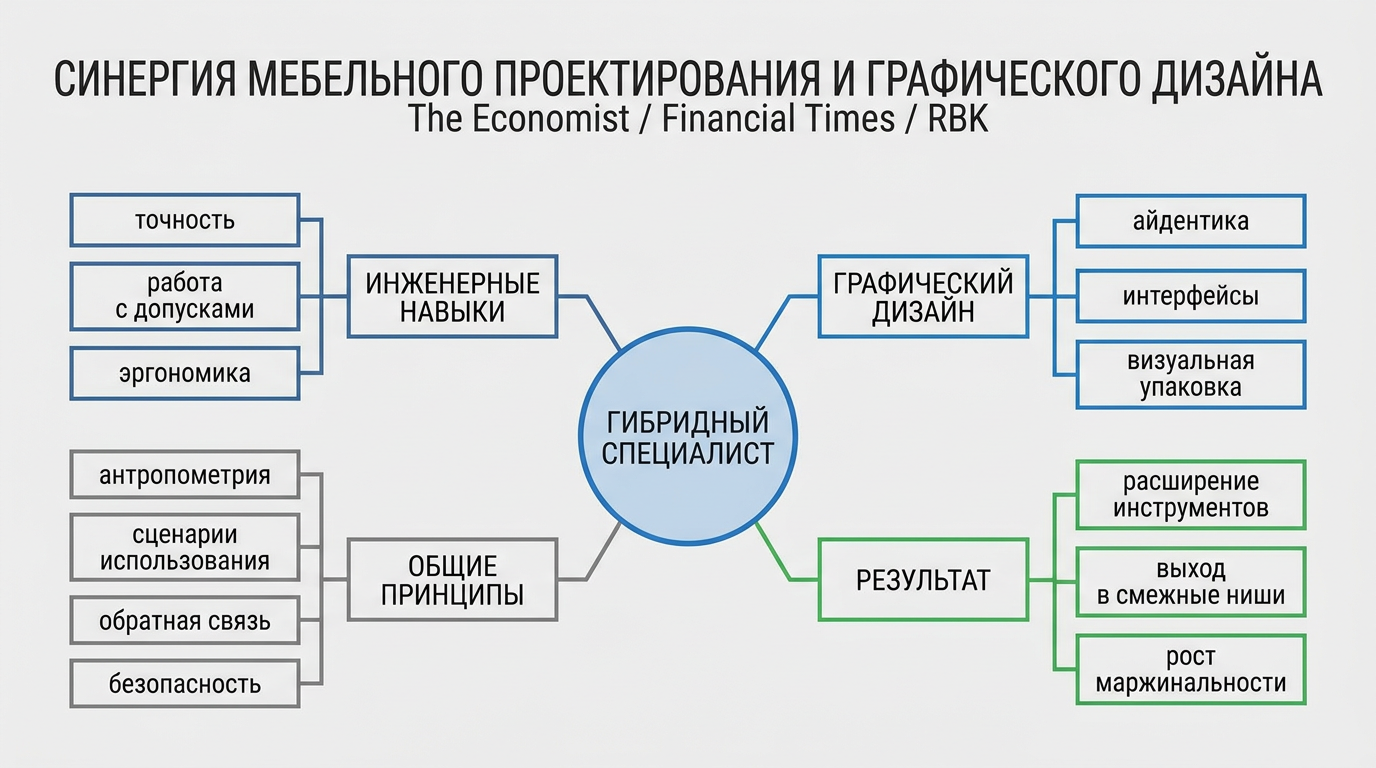 синергия мебельного проектирования и графического дизайна